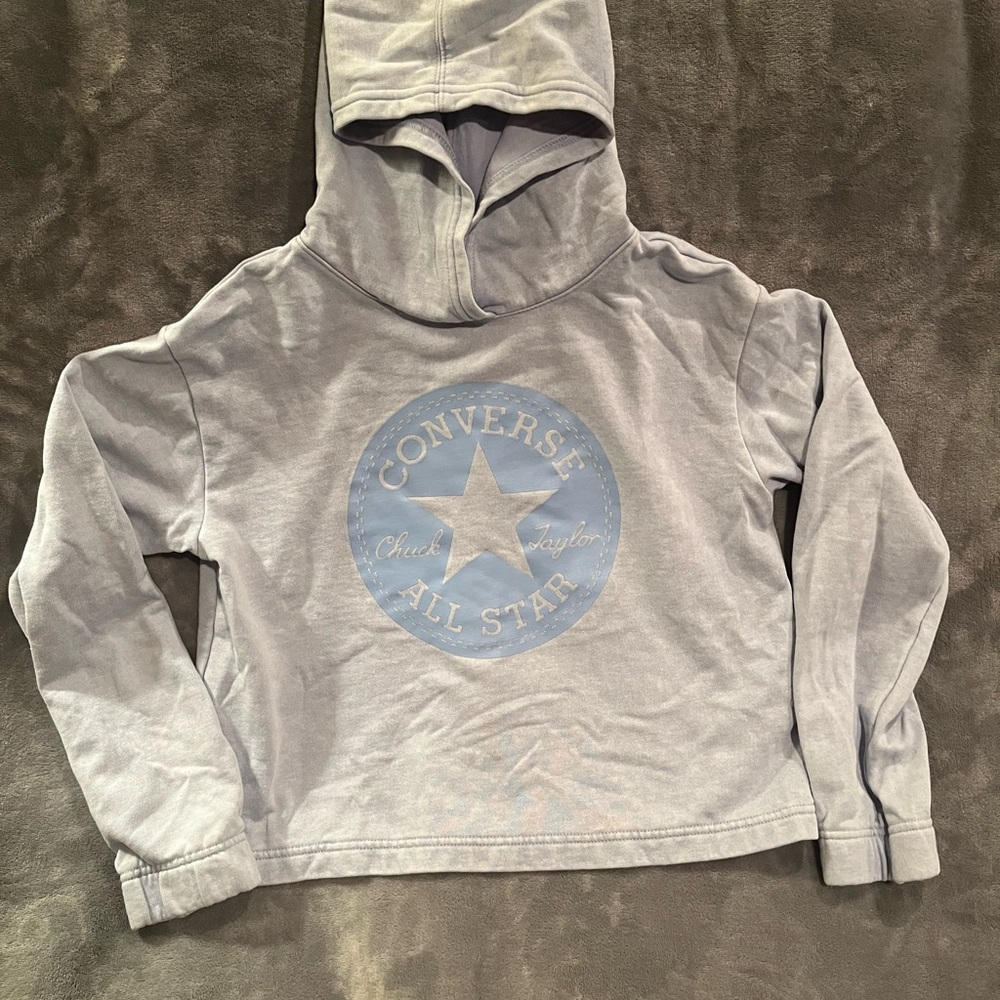 Converse Kids Blue-Gray/Blue Hoodie